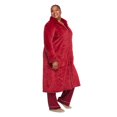 thumbnail image 4 of Iyla Women's Plus Zip Front Robe, 4 of 6