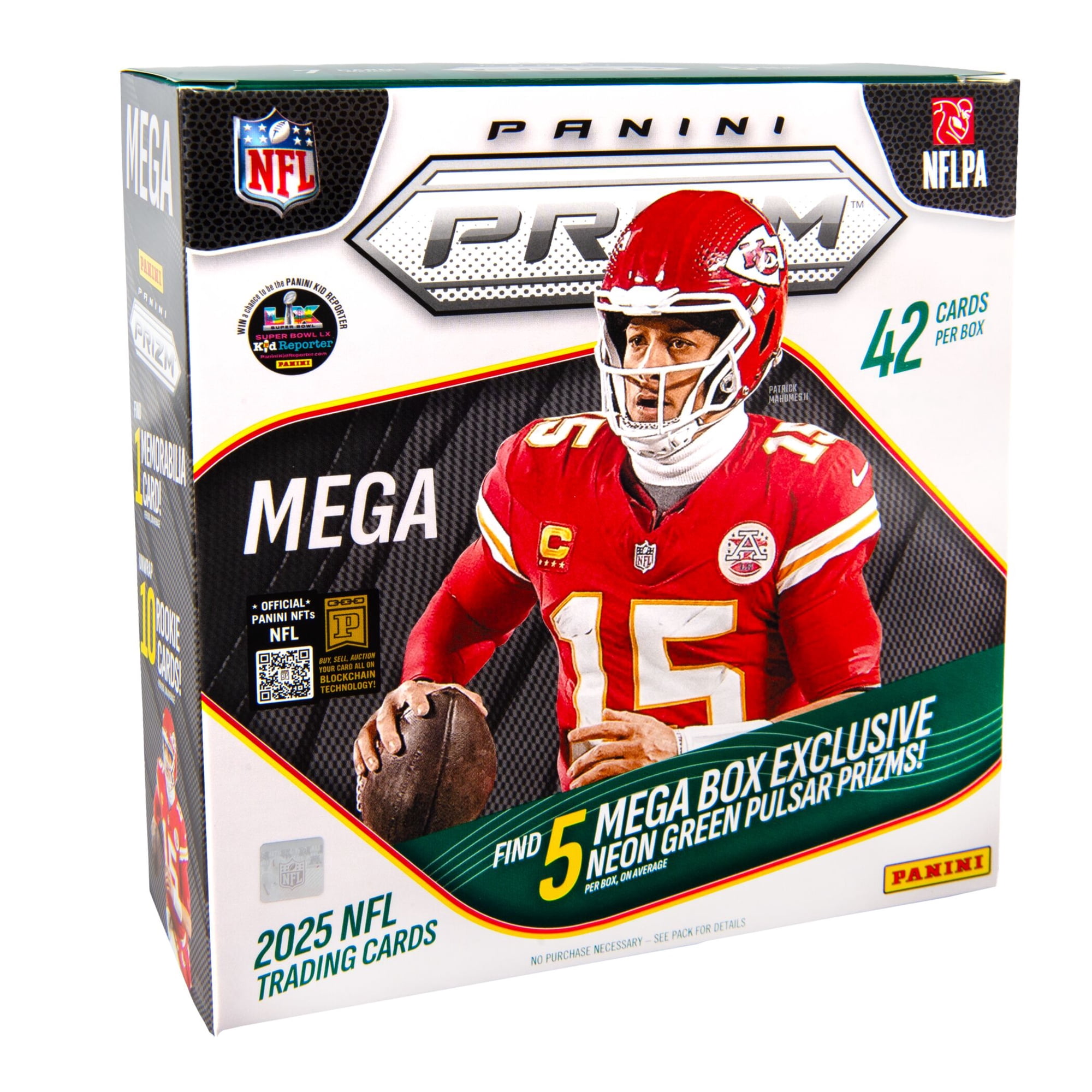 2025 Panini Prizm Football Trading Cards Mega Box - Walmart.ca