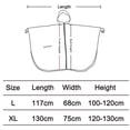 thumbnail image 5 of Lightweight Kids Rain Poncho Jacket Waterproof Outwear Rain Coat, 5 of 5