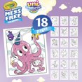 thumbnail image 5 of Crayola Color Wonder Mess-Free Colouring Pages & Mini Markers, Uni-Creatures, 5 of 5