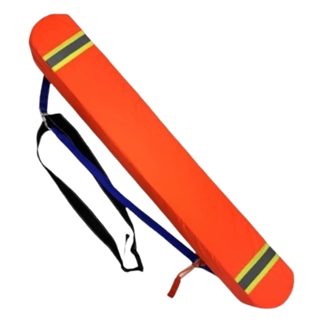Siruishop Lifeguard Rescue Tube Lifeguard Float for Diving Water Sports Outdoor Sports Orange