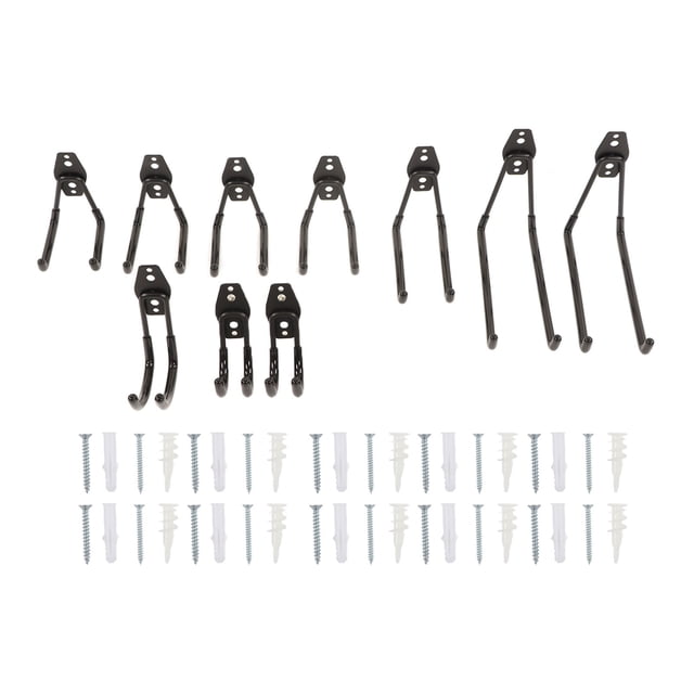 Wall Mount Utility Hooks,Garage Double Hooks Wall Wall Mount Hook Garage Storage Hooks Built for Precision