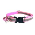 thumbnail image 1 of Riforla Reflective Cat Collars Safety Quick Release with Bell- Adjustable 19-32cm Pet Collars Pink One Size, 1 of 3