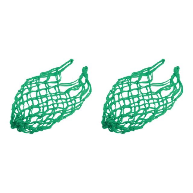 Baohd Sac en Filet pour Ballon 1/2/3/5 Sac de Transport pour Ballon de Basketball Filet de Rangement Support Vert 2 Pcs