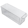 thumbnail image 2 of Clear Organizing Bin, Large Capacity Organizing Bins Food Grade  For Bathroom For Kitchen For Office Narrow And High Type With Lid, 2 of 8