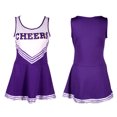 thumbnail image 1 of Gupgi Robe de Pom-Pom Girl pour Femmes pour l'École, Tenue d'Uniforme pour Fêtes Musicales, 1 of 4