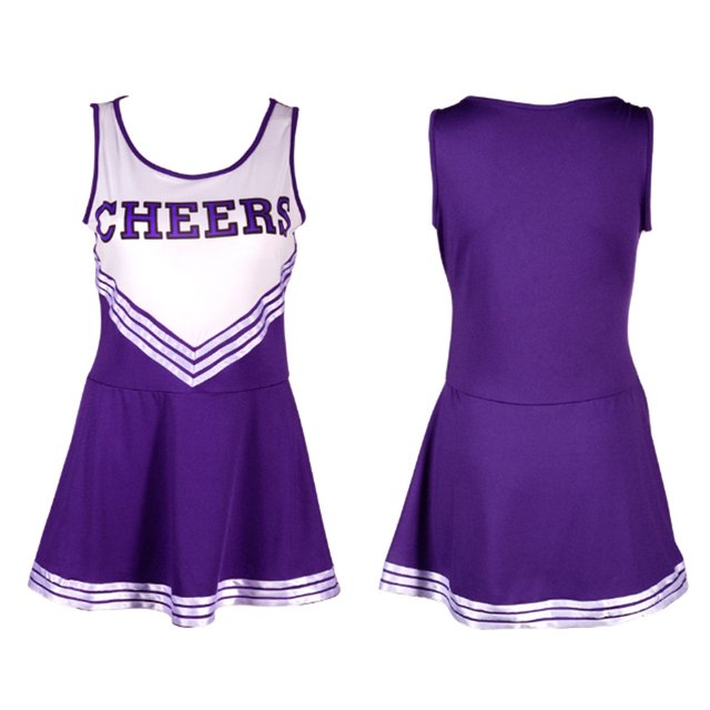 Gupgi Robe de Pom-Pom Girl pour Femmes pour l'École, Tenue d'Uniforme pour Fêtes Musicales