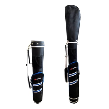 A99 Golf Carry Golf Bag Bkack Practice Range Golf Bag Golf Club Carry Bags Driving Range Mini Course Training Travel Case No Stand