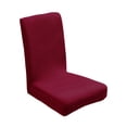 thumbnail image 4 of XYAIYT Elastic Stretch Dining Room Chair Covers,Polyester Fleece Slip-Resistant Kitchen Chair Protectors,Soft for Home,Hotel,Party Use, 4 of 5