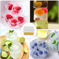 thumbnail image 4 of CUITING Silicone Freezing Tray with Lid Soup Cube Tray Silicone Freezer Container Freeze & Store Soup  Broth  Sauce - black, 4 of 5