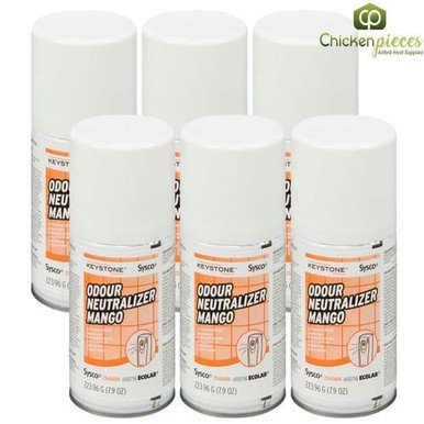 Keystone Freshener Air Mango For Bathroom 7.9 OZ (6/Case)