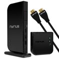 thumbnail image 1 of Nyrius ARIES Home+ Wireless HDMI 2x Input Transmitter & Receiver for Streaming HD 1080p 3D Video and Digital Audio (NAVS502) - BONUS Additional Nyrius HDMI Cable Included, 1 of 8