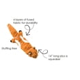 thumbnail image 3 of SPOT Mini Skinneeez Extreme Quilted Chipmunk Stuffing Free Plush Tug Dog Toy, 3 of 5