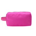 thumbnail image 1 of Women Cosmetic Bag Nylon Wash Bags Portable Large Capacity for Camping (Purple), 1 of 10