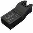 thumbnail image 4 of Universal Wood Oscillating Multitool Saw Blades Quick Release Oscillating Tool Blades Fit Cable And More10 Pcs Black), 4 of 5