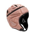 thumbnail image 2 of S SERENABLE Rugby Helmet Adjustable Shockproof Rugby Headguard for Playing Soccer Adults Pink, 2 of 9