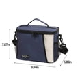 thumbnail image 3 of Meitianfacai Insulated Lunch Bag for Men Women, Leakproof Thermal Lunch Box Work School, Soft Lunch Cooler Bag with Adjustable Shoulder Strap, Reusable Lunch Pail, 3 of 8