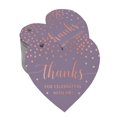 thumbnail image 1 of Inkdotpot Real Rose Gold Foil Thanks For Celebrating With Me Birthday Tags Favor Hang Paper Tags 100 Pieces, 1 of 6