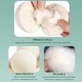 thumbnail image 3 of Wool Drying Balls, 6 Pcs High Density Adsorb Impurities Reduce Static Electricity Laundry Wool Balls Household Portable Reusable Skin Friendly Wool Drying Balls, 3 of 8