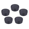 thumbnail image 3 of pitrice 5pcs Empty Aluminum Tin Jars Cosmetic Screw Lid Containers Lip Balm Cans 250ml, 3 of 7