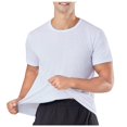 thumbnail image 2 of Compression Shirts for Men Quick Drying Summer Gym Shirts Breathable Stretchy Short Sleeve Crew Neck Basic T-Shirts for Activewear, 2 of 7