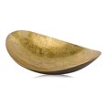 thumbnail image 1 of Modern Day Accents Oblong Metallic Tray Bowl, Brown, Gold, 1 of 1
