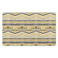 thumbnail image 1 of Transform Your Bathroom with our Non-Slip 20x32in Tribal Style Bath Rug Runner - Soft, Luxury Microfiber, Machine Washable Bathroom Rugs. Perfect for Tub and Shower. Step into Elegance!, 1 of 5