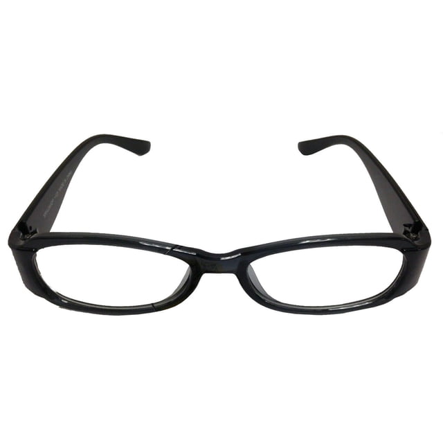 Lunettes de Lecture pour Hommes et Femmes Monture Forme 3 Légères Noir Clair Résistance +1,50