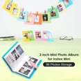 thumbnail image 4 of 96 Pockets Mini Polaroid Photo Album for Fujifilm Instax Mini Film (Pink), 4 of 8