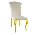 thumbnail image 1 of Chaise de salle à manger canadienne Lincoln Gold (Ensemble de 2), 1 of 1