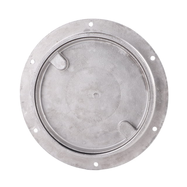 Plaque de Pont Ronde en Acier Inoxydable 316, Havre d'Inspection pour Marine, Couvercle Étanche Détachable, Havre d'Inspection Rond Antidérapant pour Marine, Yacht, VR