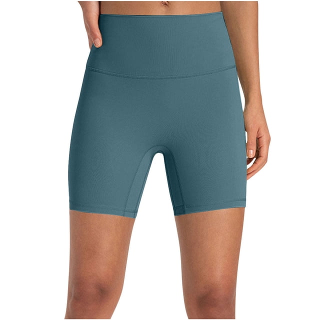 Yuyuzo Yoga Biker Shorts Womens High Waisted Belly Control Shapewear Workout Running Compression Shorts