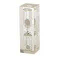 thumbnail image 1 of jifeng Acrylic Clear 3 Minute Hourglass Hourglass Kitchen Hourglass Timer Gift Colorful White, 1 of 8