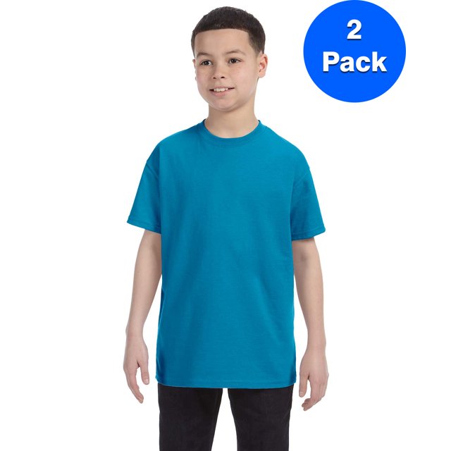 Hanes T-Shirt Jeunesse Authentic-T - 54500 (Lot de 2)