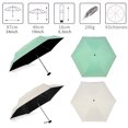 thumbnail image 2 of maskred Windproof And Rainproof Umbrella With Retractable Handle For Any Weather Condition Folding Sun Umbrellas Lifting pink 1Set, 2 of 6