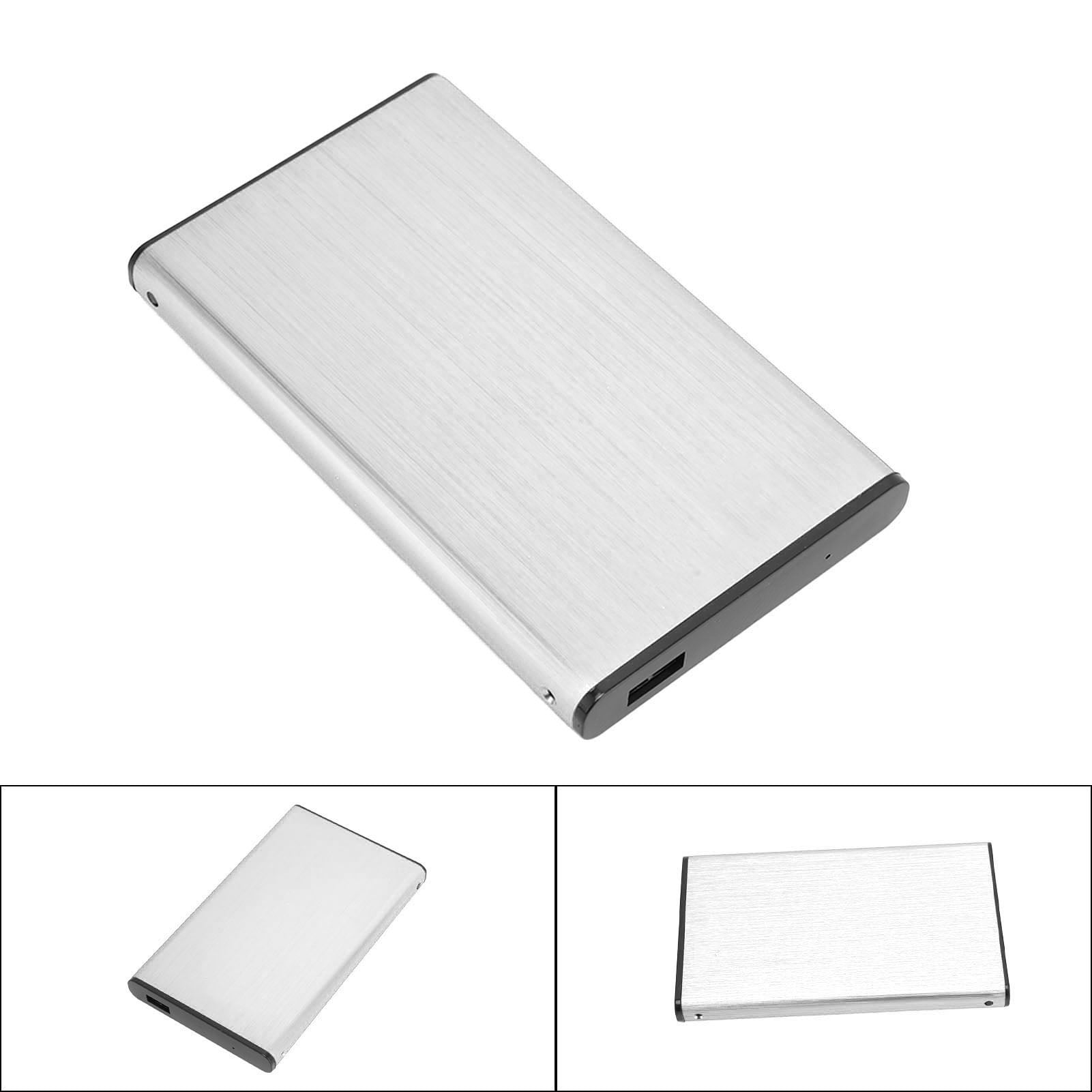 2.5" External Hard Drive Enclosure, USB3.0 External Hard Drive Lay Flat Docking Station 6Gbps Fast Transmission Plug And Play SSD Hard Disk Box For  I II III Generation