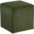 thumbnail image 3 of Meridian Furniture Ottomane/tabouret Vert Roy, 3 of 8