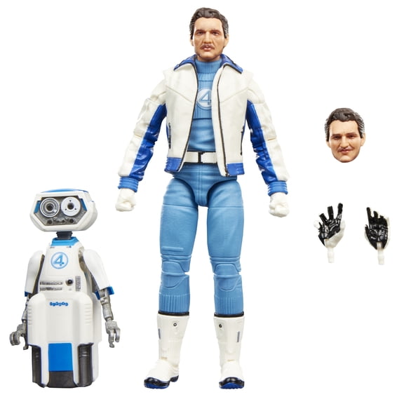 Marvel Legends Series Mister Fantastic & Marvel's H.E.R.B.I.E., Marvel Studios' Avengers: Doomsday Movie Action Figure Two-Pack