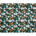thumbnail image 4 of oneOone Polyester Lycra Teal Green Fabric Cloud & Bird Cartoon Sewing Material Print Fabric By The Yard 56 Inch Wide, 4 of 4