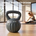 thumbnail image 4 of Soozier Kettlebell, Kettlebell de 22 Lb avec Poignée Antidérapante, 4 of 10