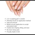 thumbnail image 4 of IBD Building Gel, Hard Gel Nail Extension, Clear, 0.5 oz, 4 of 5