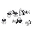 thumbnail image 1 of Guitar Strap Button, 10 Pcs Adjustable Buttons Metal Guitar End Pins Universal Strap Lock Pin For Electric Guitar Bass Ukulele, 1 of 8