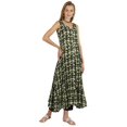 thumbnail image 2 of Phagun Kurti Évasé Imprimé Indo Western pour Femmes Sans Manches Tenue Traditionnelle Indienne, 2 of 7