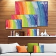 thumbnail image 2 of Impression sur toile « Flowing Rainbow Colors » Design Art, 2 of 4