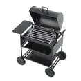 thumbnail image 2 of 1/12 BBQ Grill Model, Not Easily Deformed Black Strong Mini BBQ Grill Model  For Decoration, 2 of 8