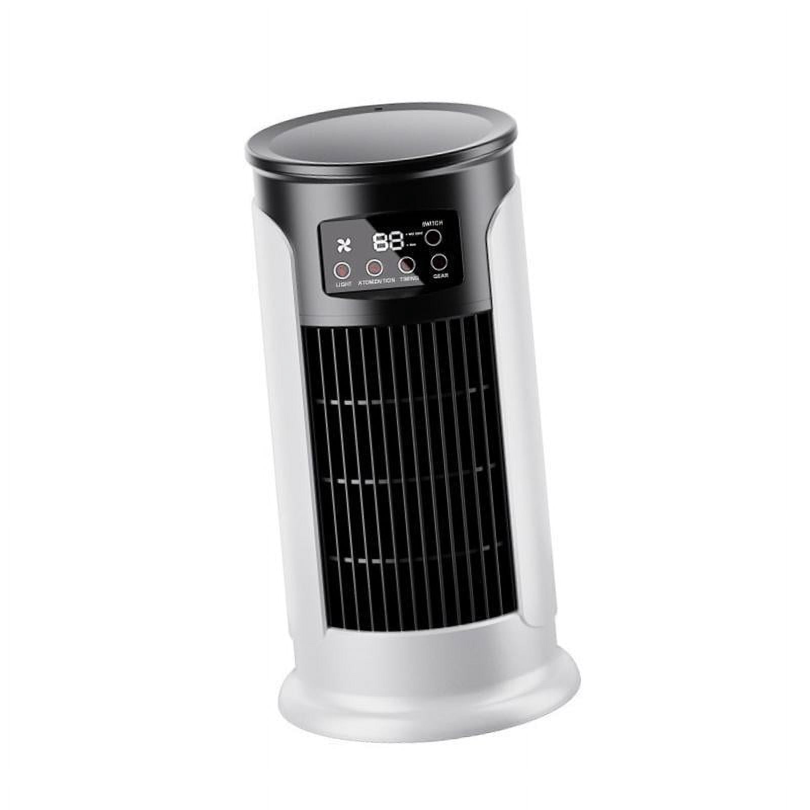 GROWTH TANK Portable Air Conditioner Air Noiseless with 6 Speeds Personal Desktop Fan