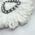 thumbnail image 4 of White Mop Head Cloth Replacement Microfiber Mop Refills Spin Mop Cloth Replacement Head for Vileda O-cedar Replacement Mop Heads, 4 of 5