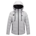 thumbnail image 1 of Penkiiy Heated Jackets for Women Men USB Intelligent Constant Temperature Heated Windproof Plus Size Men And Women Winter 4 Heated Jacket Coat XL Gray, 1 of 4