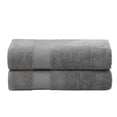 thumbnail image 2 of Diamond Turkish Bath Sheet set of  2 Grey, 2 of 3