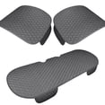 thumbnail image 2 of Cheap Seat, Car Seat Cushion Set of 3, Non-Slip Car Seat Pad for Summer Breathable and Refreshing, Pack of Car Seat Cushion for Front and Back Seat, Gray, Front:51x50cm，Rear :134x50cm, 2 of 7